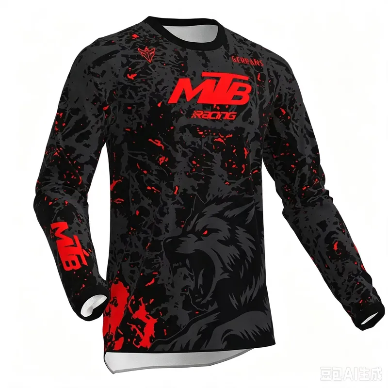 Cycling - Camisa de Ciclismo Masculina 3D de
