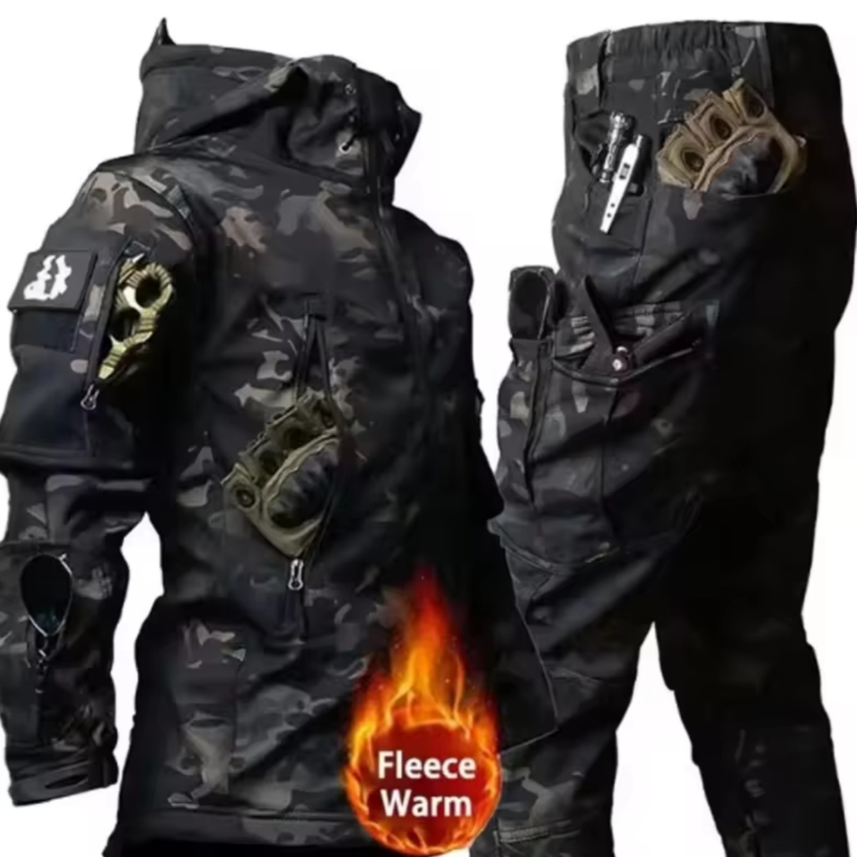 Hiking - Jaqueta Masculina de Outono e Inverno,