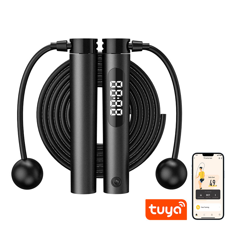 Smart Jump Rope Digital Counter - Alta qualidade sem fio pular corda