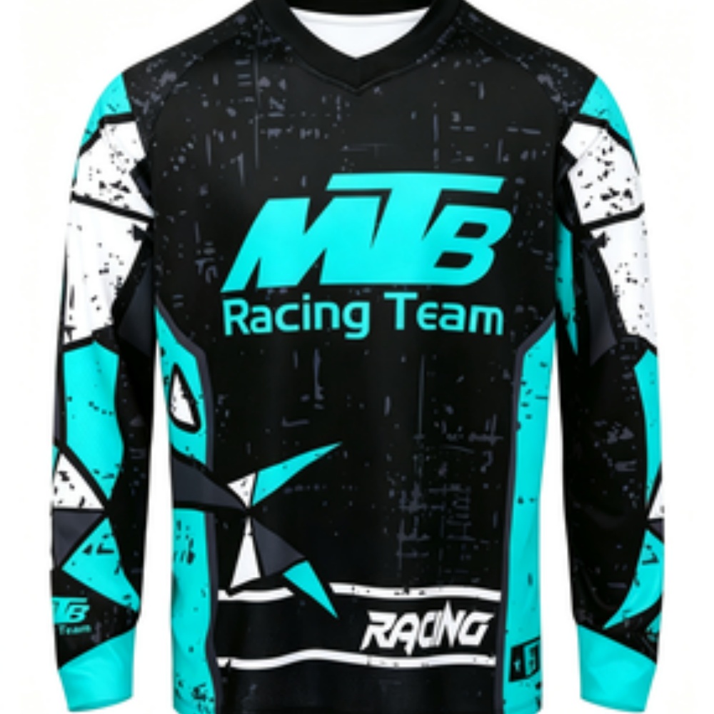 Cycling - Camisa Esportiva de Manga Longa para
