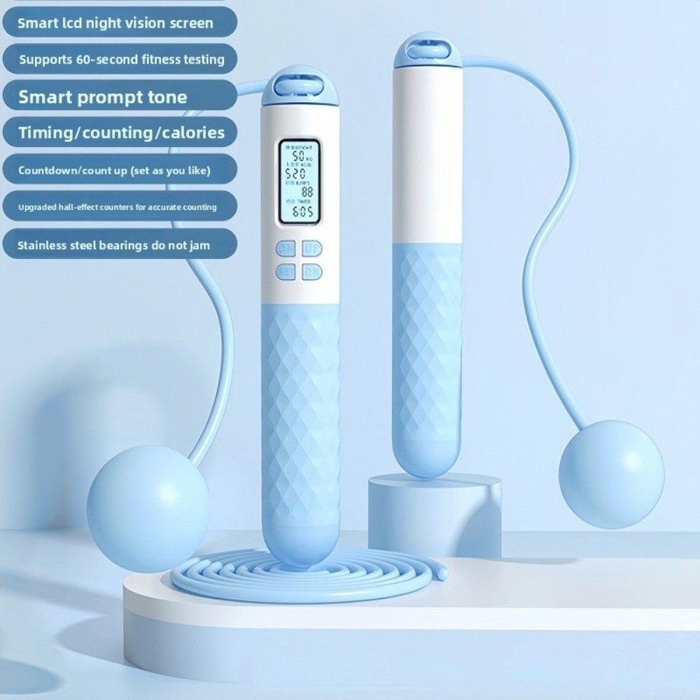 Corda de Pular Portátil Sem Fi - Smart Jump Rope Digital Counter avaliação e preço