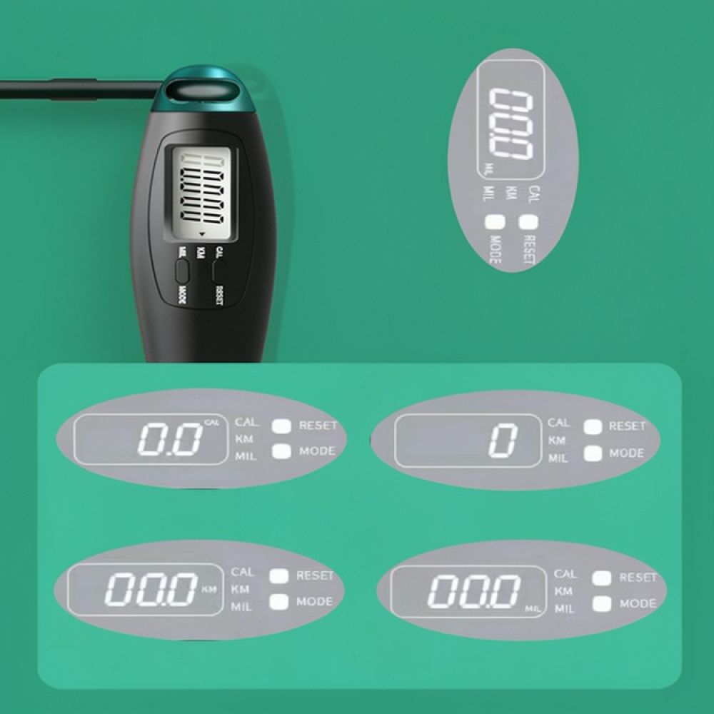 Corda de saltar digital inteli - Smart Jump Rope Digital Counter avaliação e preço