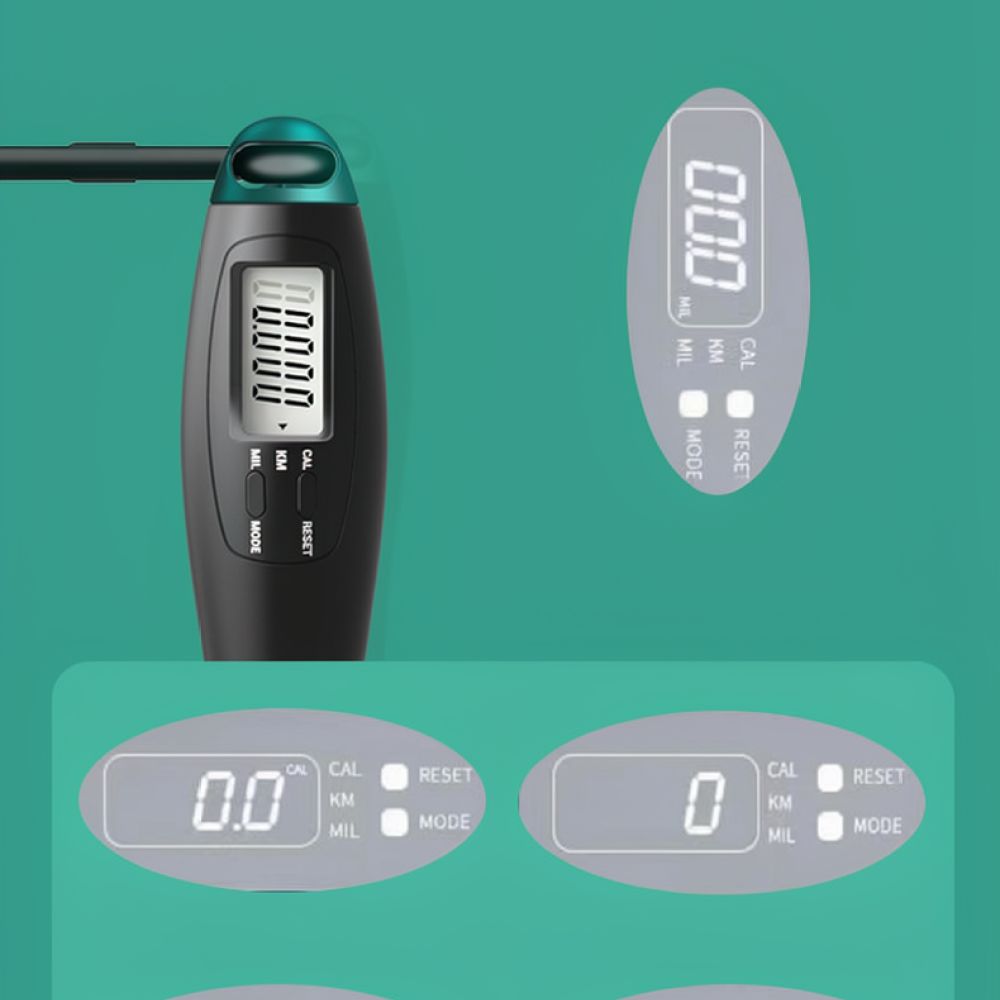 Corda de saltar digital inteli - Smart Jump Rope Digital Counter avaliação e preço