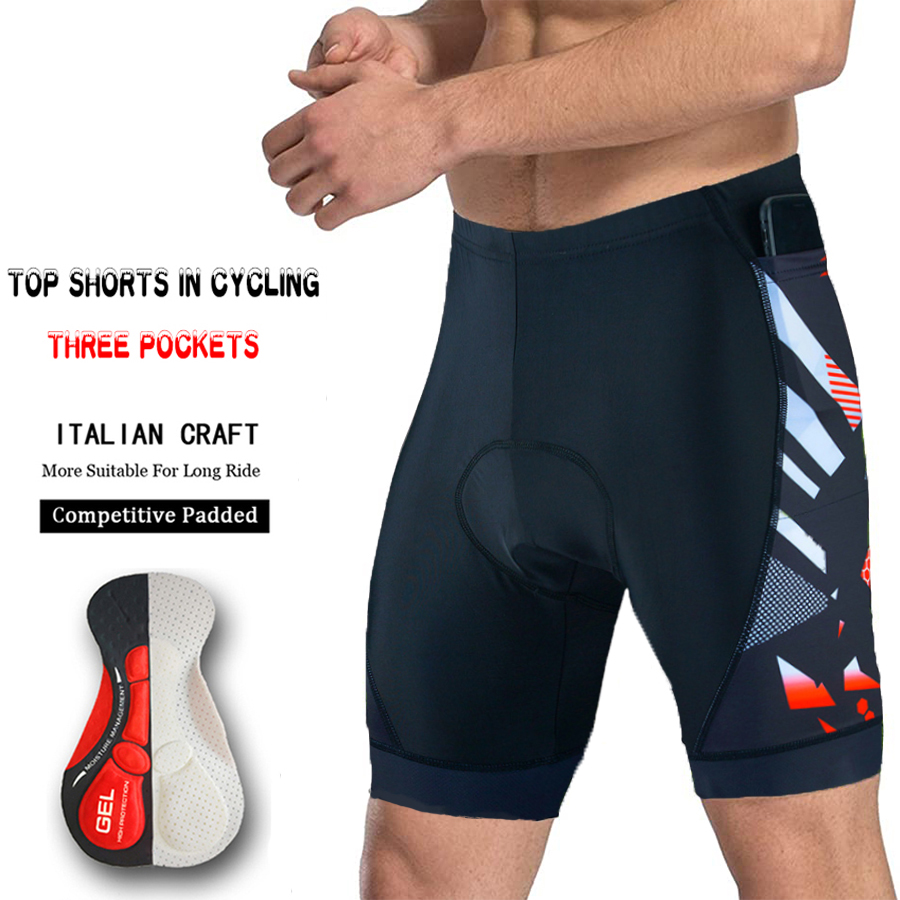 Calções de ciclismo respirável - Padded Cycling Shorts 5D Gel avaliação e preço