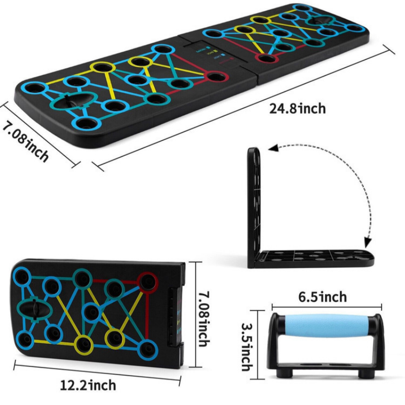 Conjunto de pranchas para exer - Push Up Board Foldable Multi Function avaliação e preço